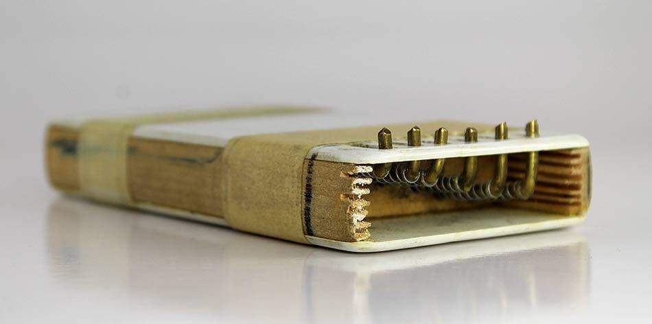James builds the 1st ACM Wallet by hand